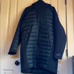 Men’s Nike Tech Fleece Aeroloft Down Jacket Parka